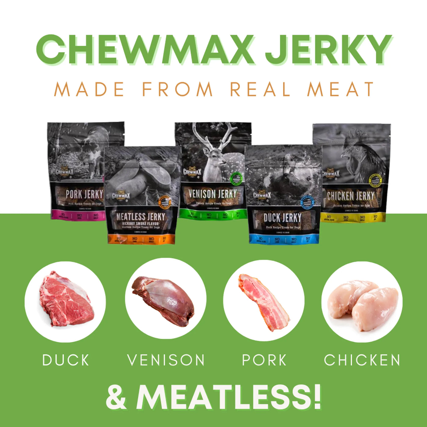 Meatless Jerky Dog Treats