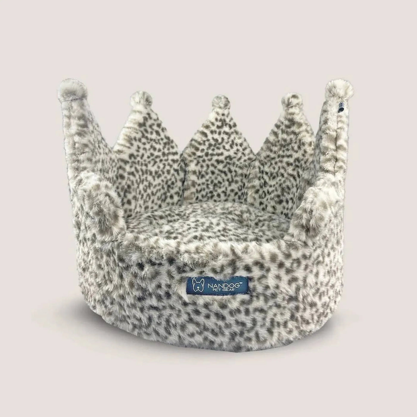 Nandog Leopard Large Crown Bed