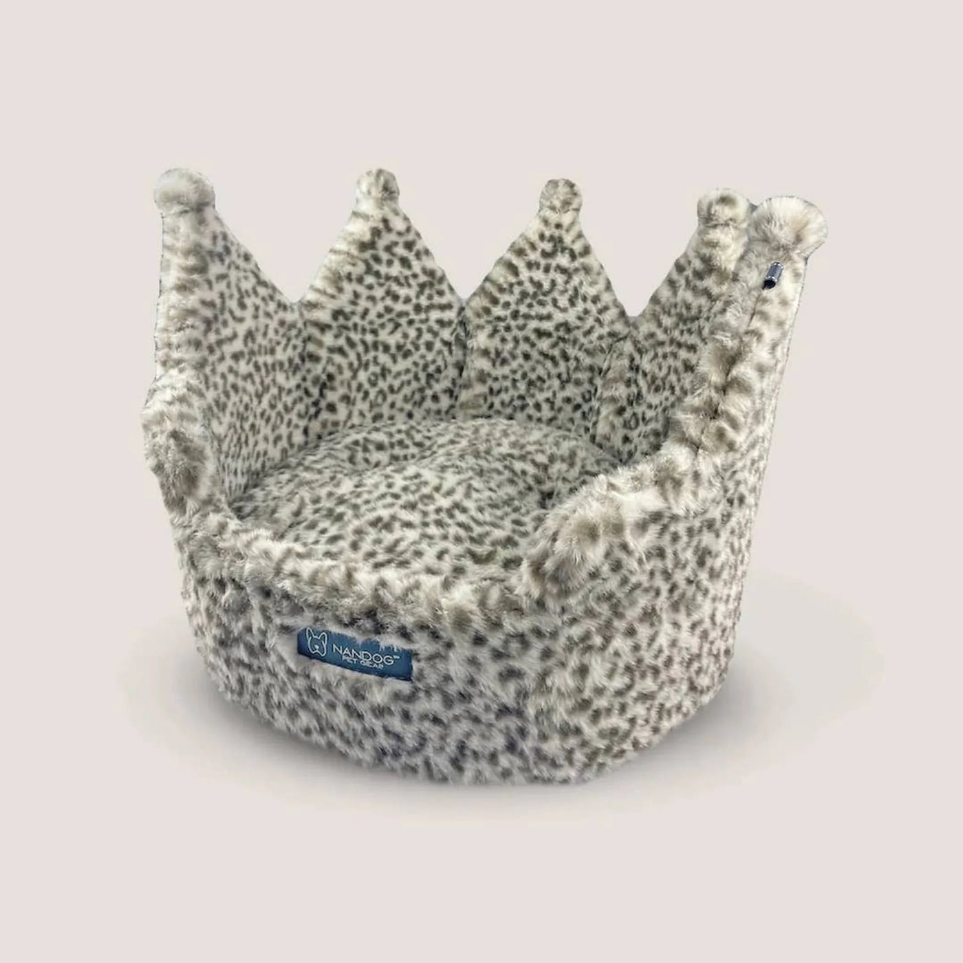Nandog Leopard Large Crown Bed
