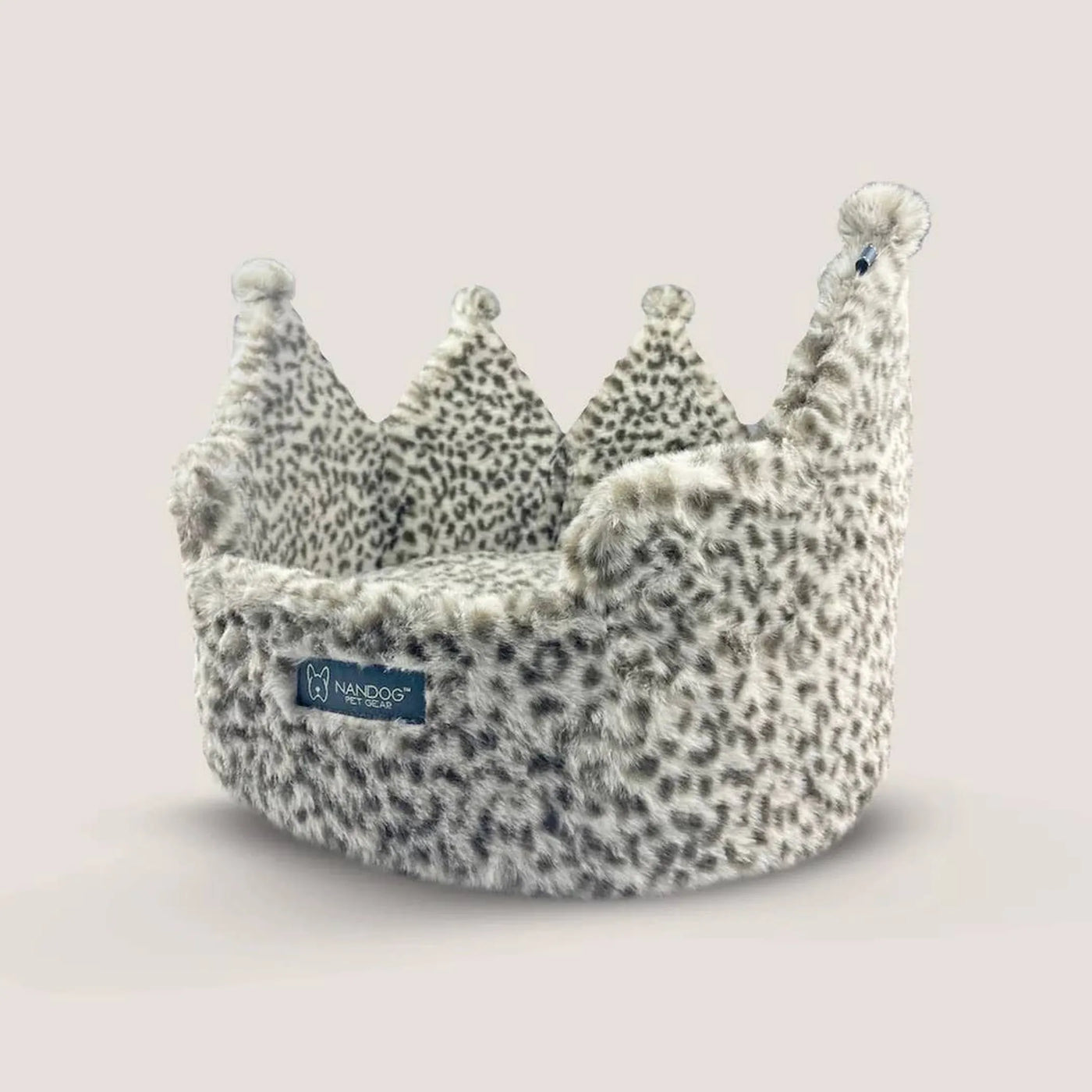 Nandog Leopard Large Crown Bed