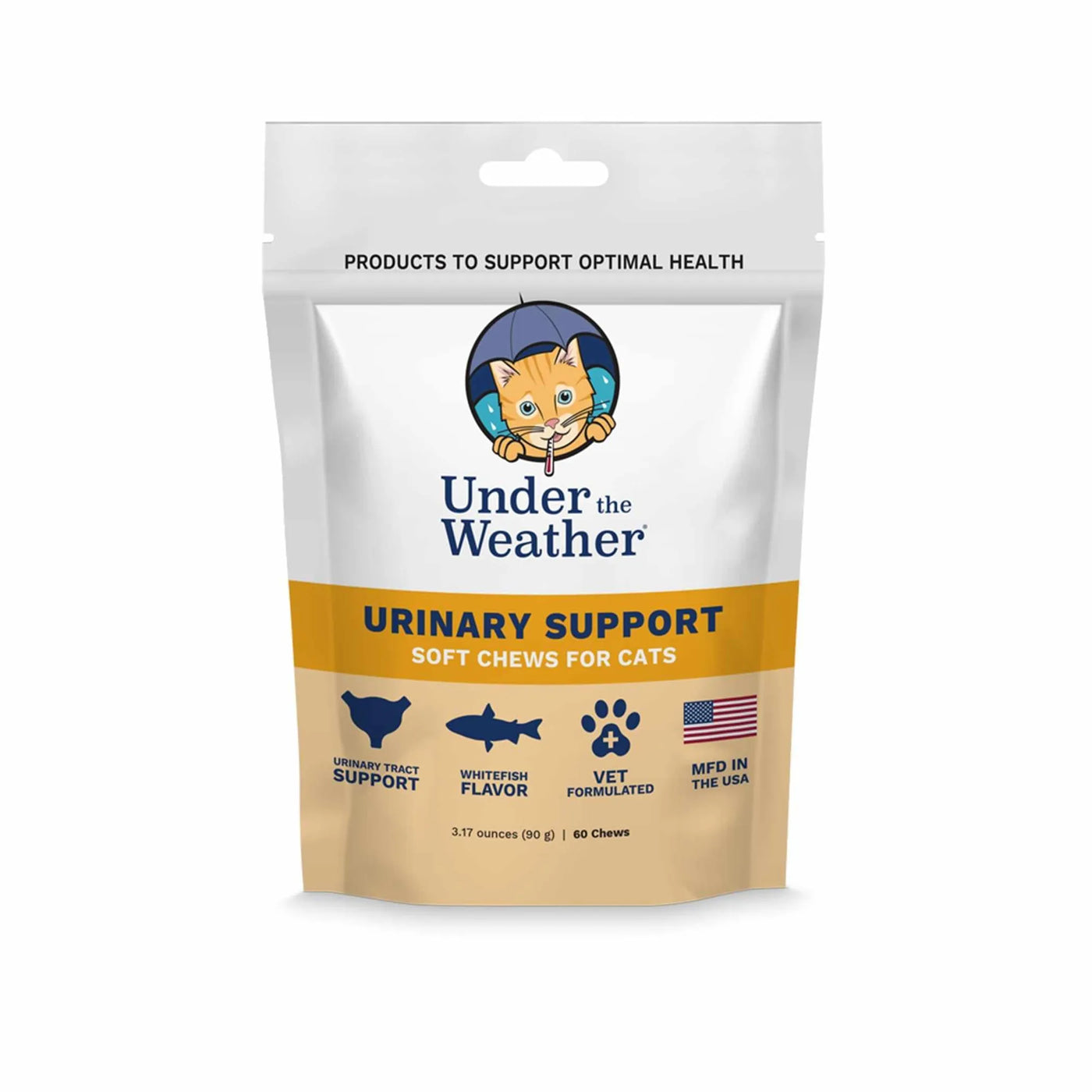 Under the Weather Cat Urinary Support Chews, 60 ct.